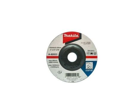 TARCZA DO SZLIFOWANIA METALU 125x6x22,2mm