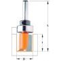 CMT FREZ PROSTY KRÓTKI HM D=22 I=20 L=57 S=8 Z GÓRNYM ŁOŻYSKIEM - 2