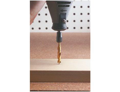 DREMEL WIERTŁO TYTANOWE DO DREWNA KOMPLET 4szt. - 2
