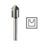 DREMEL FREZ KSZTAŁTOWY DO ZARYSÓW PŁASKICH (HSS) 6,4 mm - 2