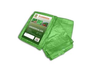 PLANDEKA WZMOCNIONA ZIELONA 90g 10 x 12m BRADAS