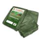 PLANDEKA WZMOCNIONA ZIELONA 90g 15 x 20m BRADAS - 3
