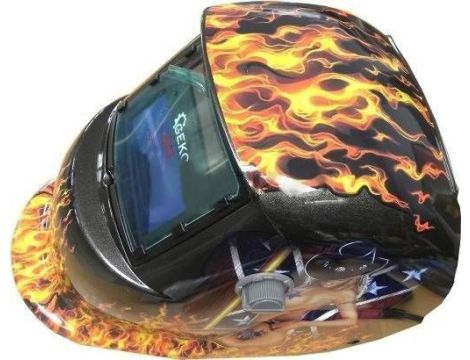PRZYŁBICA SPAWALNICZA SAMOŚCIEMNIAJĄCA FLAME /GEKO - 2