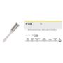 KLINGSPOR FREZ DO METALU HF 100 A FI=3,0x14mm TRZPIEŃ 3mm TYP ZYA, WALCOWY - 4