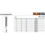 CMT FREZ SPIRALNY DO ALUMINIUM HM D=5 I=40 L=100 S=8%%% - 3