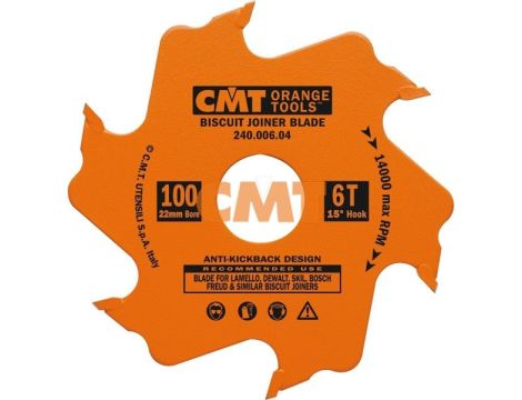 CMT FREZ PIŁKOWY - LAMELLO  D=100 K=3,96 Z=8 F=22 DO LAMELOWNIC - 2