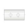CMT PŁYTKA HM 49,5x12,0x1,5mm MG06 a=26 - 3