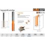 CMT FREZ PROSTY DŁUGI HM D=15 I=31,7 L=60 S=8 - 3