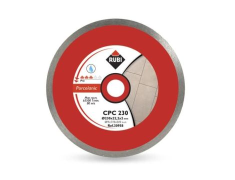RUBI TARCZA DIAMENTOWA CPC 300 x 25,4mm PRO DO GRESU PORCELANOWEGO