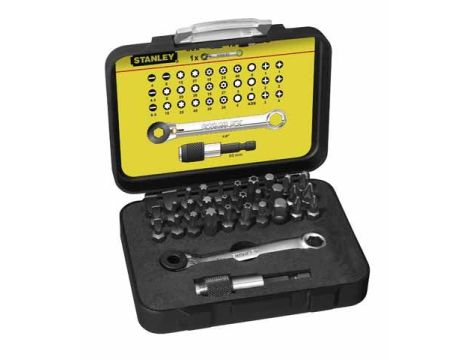 STANLEY ZESTAW BITÓW 32 SZT. 1/4"