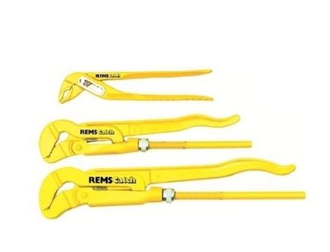 REMS KOMPLET KLUCZY DO RUR CATCH S 1" + S 1 1/2" + W 240