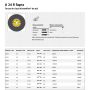 KLINGSPOR TARCZA DO CIĘCIA METALU 230mm x 3,0mm x 22,2mm  A24R Supra - 2