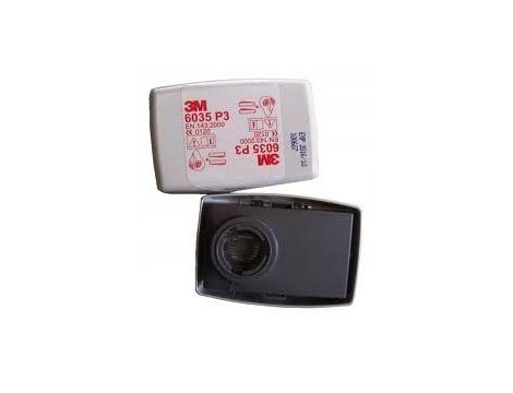 3M FILTR PRZECIWPYŁOWY P3 6035 2szt. - 2