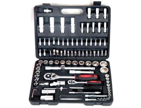GEKO ZESTAW KLUCZY NASADOWYCH 94el. L-TECH 10150 - 2