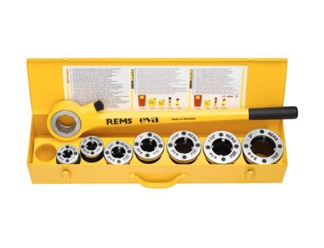 REMS GWINTOWNICA RĘCZNA 3/8 - 1/2" - 3/4" - 1" - 1 1/4" - 1 1/2" - 2"
