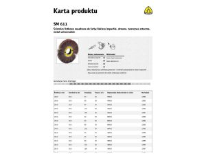 KLINGSPOR ŚCIERNICA LISTKOWA NASADZANA SM611 150mm x 50mm gr.150