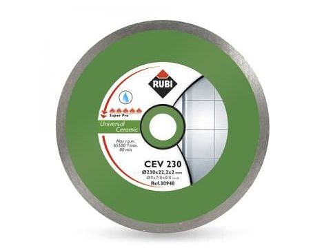 RUBI TARCZA DIAMENTOWA DO CERAMIKI CEV 350 SUPERPRO
