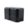 PROSPERPLAST KOMPOSTOWNIK  800L CZARNY MODULE 2-SEGMENTY 1350 x 719 x 826mm - 4