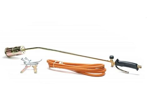 IDEALGAS PALNIK DEKARSKI GAZOWY DŁUGI 100cm DYSZA FI 60mm + WĄŻ 3m - 2
