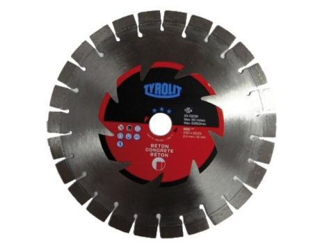 TYROLIT TARCZA DIAMENTOWA DO BETONU DCC PREMIUM 350 x 25,4mm C6W