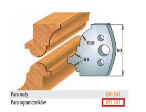 CMT OGRANICZNIKI NOŻY PROFILOWYCH 50mm   691.541