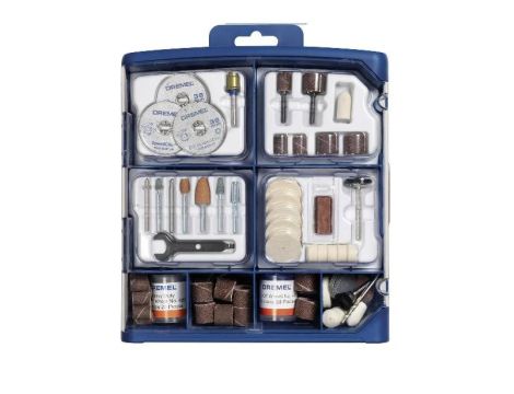 DREMEL UNIWERSALNY ZESTAW OSPRZĘTU 150szt. 724 DO MULTISZLIFIEREK