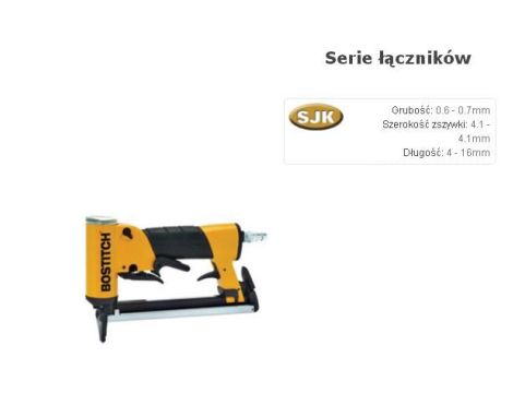 BOSTITCH ZSZYWACZ PNEUMATYCZNY 216SJK-E 16mm SJK