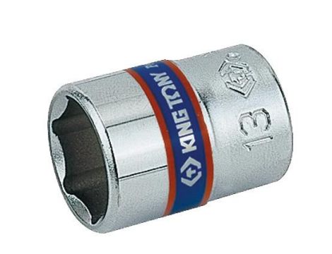 KING TONY NASADKA KRÓTKA 1/4" 11mm x 24,5mm 6-KĄTNA CHROM