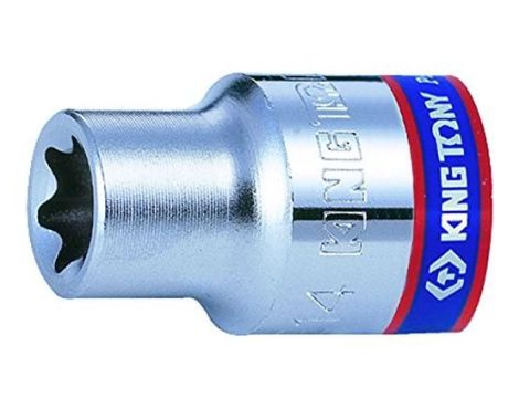KING TONY NASADKA KRÓTKA GWIAZDKOWA / TORX 1/4" E6 x 24mm