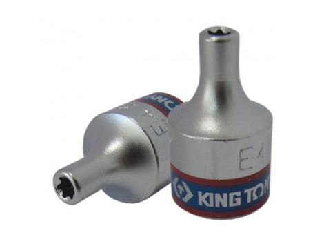 KING TONY NASADKA KRÓTKA GWIAZDKOWA / TORX 3/8" E7 x 28mm CHROM