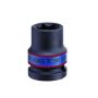 KING TONY NASADKA KRÓTKA UDAROWA GWIAZDKOWA / TORX 1/2" E20 x 38mm CR-MO - 2