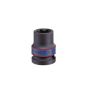 KING TONY NASADKA KRÓTKA UDAROWA GWIAZDKOWA / TORX 1/2" E20 x 38mm CR-MO - 3