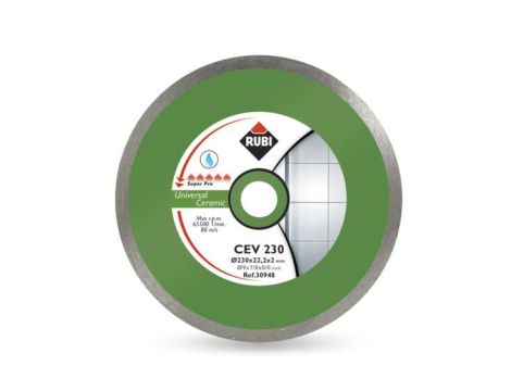 RUBI TARCZA DIAMENTOWA CEV 250 x 25,4mm PRO