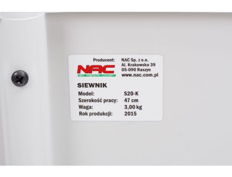 NAC SIEWNIK 20L 470mm S20-K - 4