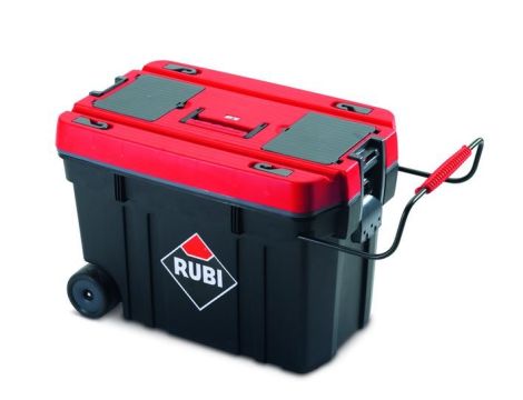 RUBI PLASTIKOWA SKRZYNIA NARZĘDZIOWA NA KOŁACH 90L