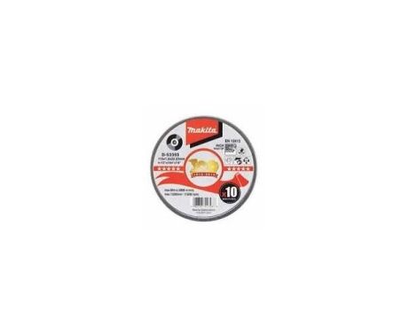 TARCZA DO METALU 125 x 1,2 x 22,2mm  WA60T INOX /10szt.