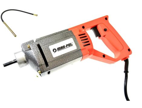 WIBRATOR DO BETONU 1350W + WĄŻ Z BUŁAWĄ 35mm x 2m MAR-POL