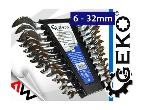 KLUCZ PŁ. /POL/ 12szt.   6-32mm   /G - 2
