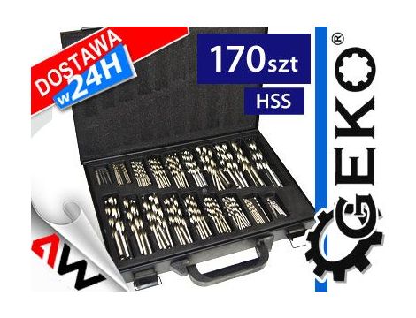 ZESTAW WIERT.METAL 170szt.   /G
