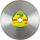 KLINGSPOR TARCZA DIAMENTOWA PEŁNA 125mm x 22,2mm DT300F, CERAMIKA