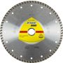 KLINGSPOR TARCZA DIAMENTOWA TURBO 125mm x 1,9mm x 22,2mm EXTRA DT300UT, BETON - 2