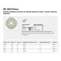 KLINGSPOR TARCZA DIAMENTOWA DO SZLIFOWANIA BETONU, DS300B 125mm x 22,2mm SEGMENTOWA - 3