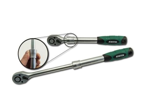 HONITON GRZECHOTKA 3/8" 72-ZĘBY TELESKOPOWA