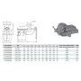 BISON-BIAL IMADŁO STAŁE 150mm TYP 1240, CIĘŻKIE - 3