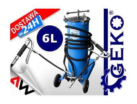 SMAROWNICA NOŻNA  6L +WĄŻ 4m/GEKO