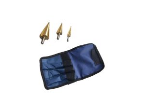 WIERTŁO STOPNIOWE KOMPLET 3szt. 4-32mm