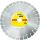 KLINGSPOR TARCZA DIAMENTOWA SEGMENTOWA 125mm x 2,4mm x 22,2mm SUPRA DT600U, BETON ZBROJONY