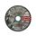 MAR-POL TARCZA DO METALU RAPID  125 x 1,0 x 22,2mm