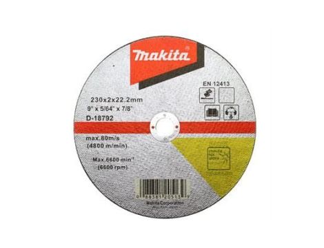 TARCZA DO METALU 230x2,0x22x2mm INOX
