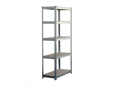 METALKAS REGAŁ MAGAZYNOWY 5 PÓŁEK 180x90x40cm NOŚNOŚĆ 175KG